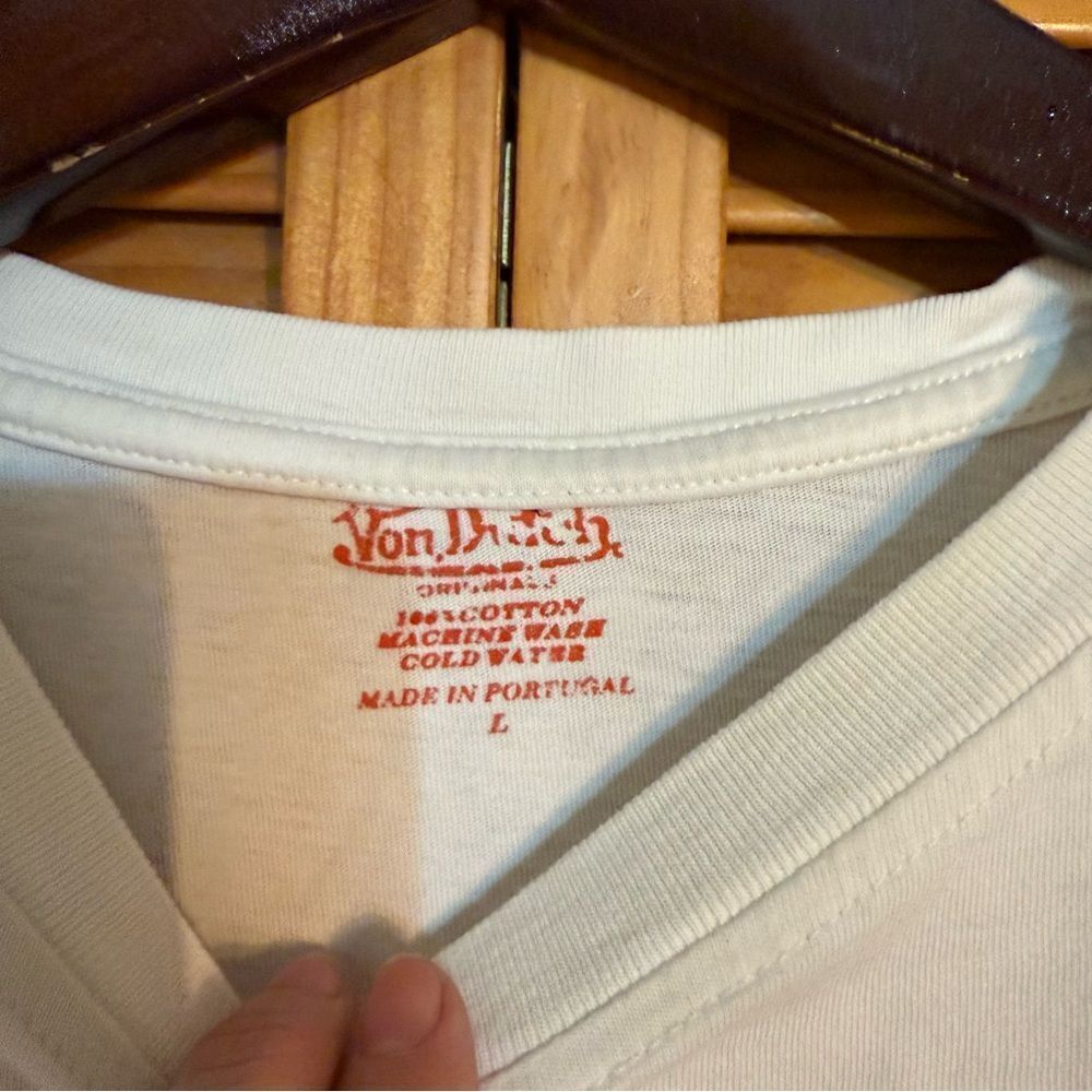 Von Dutch graphic tshirt size large - Picture 3 of 5